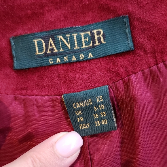 BNWT DANIER Vintage Suede Vest, XS - Picture 4 of 8